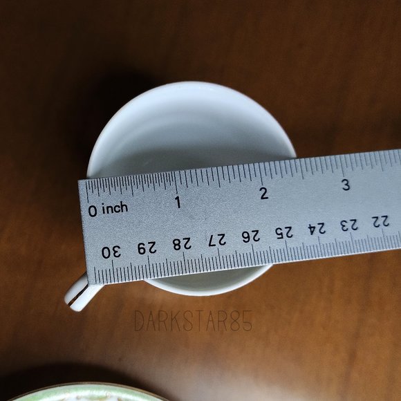 Vintage Cherry China Occupied Japan Floral Demitasse Teacup and Saucer - Picture 10 of 11